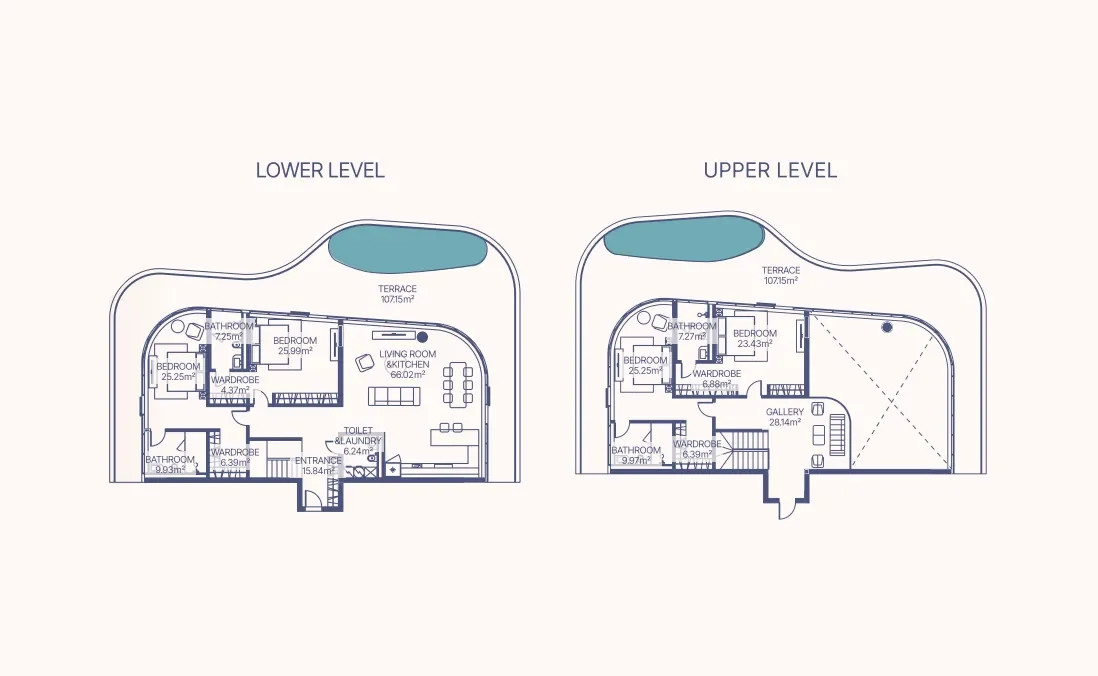 4-Bedroom Duplex