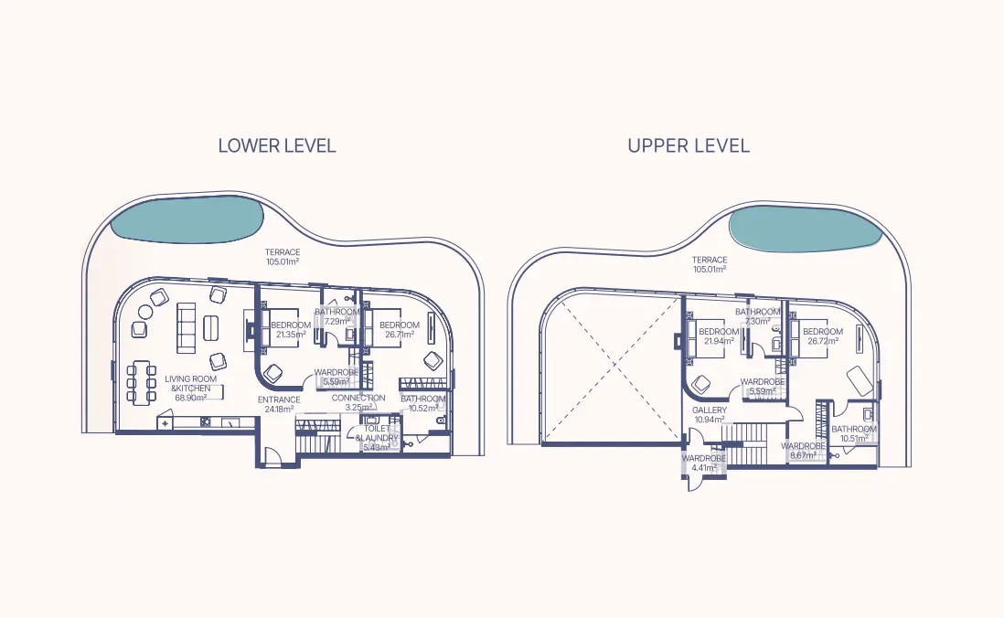4-Bedroom Duplex